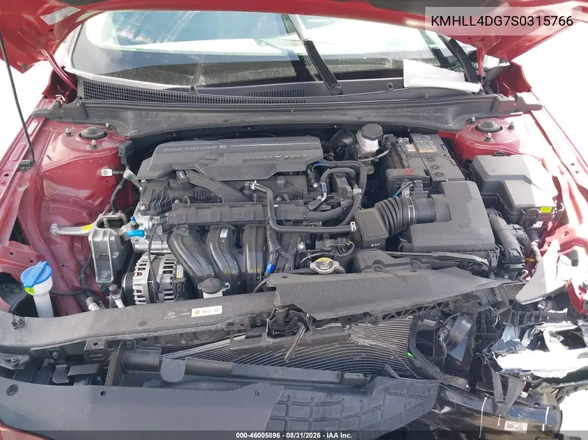 HYUNDAI ELANTRA 2025, VIN KMHLL4DG7SU015766