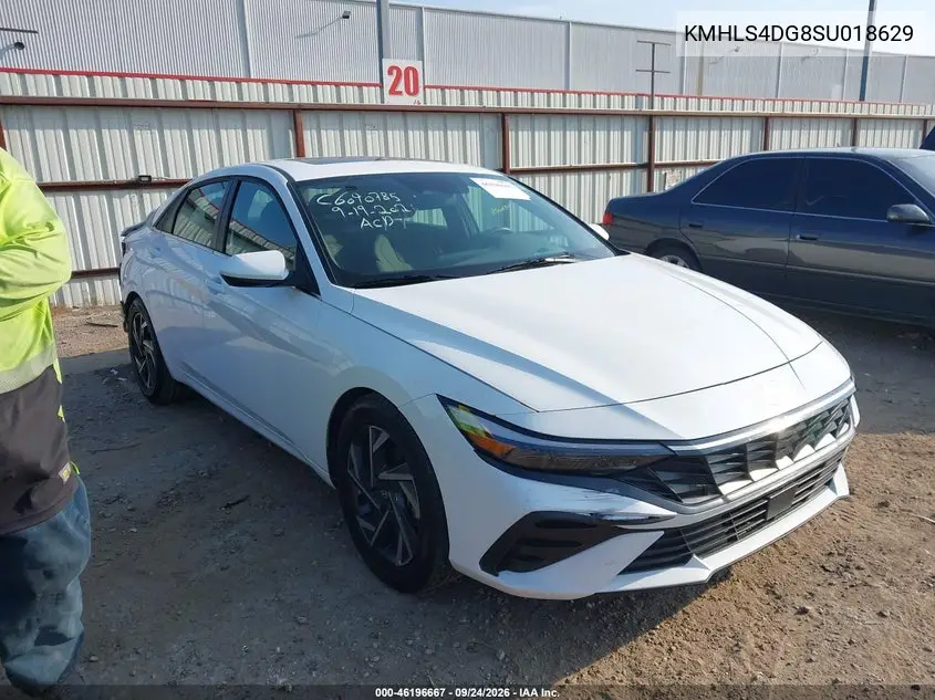 HYUNDAI ELANTRA 2025, VIN KMHLS4DG8SU018629