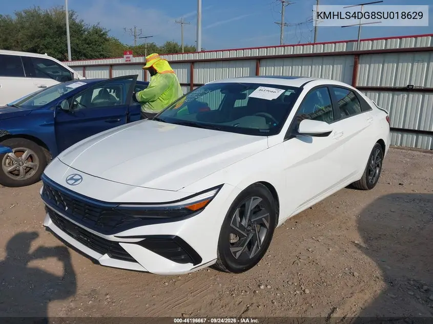 2025 HYUNDAI ELANTRA VIN KMHLS4DG8SU018629 — фото 2