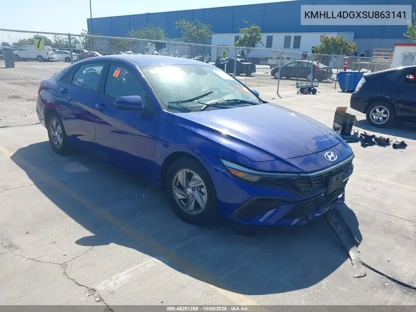 HYUNDAI ELANTRA 2025, VIN KMHLL4DGXSU863141