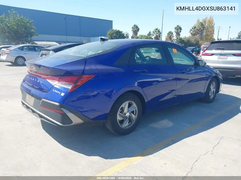 2025 HYUNDAI ELANTRA VIN KMHLL4DGXSU863141 — фото 4