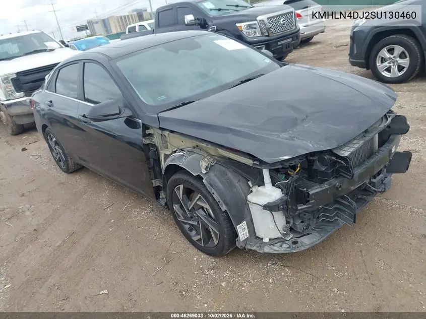 HYUNDAI ELANTRA 2025, VIN KMHLN4DJ2SU130460