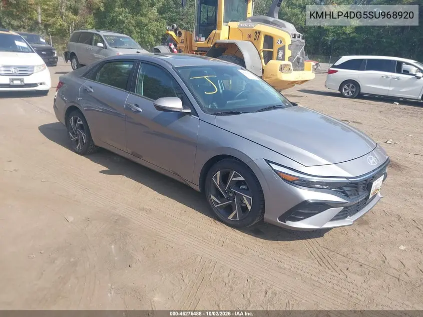 HYUNDAI ELANTRA 2025, VIN KMHLP4DG5SU968920