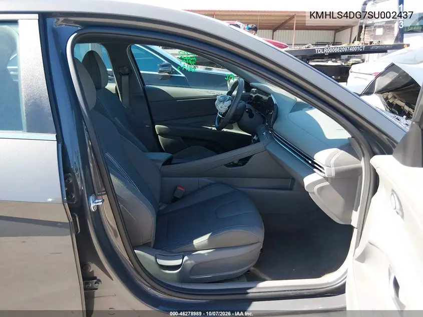2025 HYUNDAI ELANTRA VIN KMHLS4DG7SU002437 — фото 5