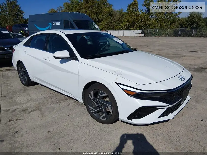 HYUNDAI ELANTRA 2025, VIN KMHLS4DG6SU005829