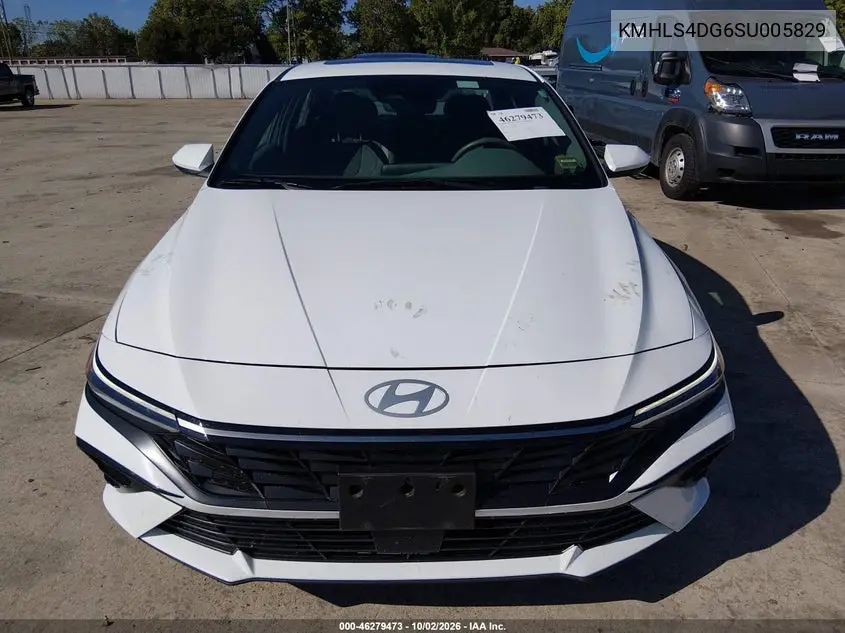 2025 HYUNDAI ELANTRA VIN KMHLS4DG6SU005829 — фото 12