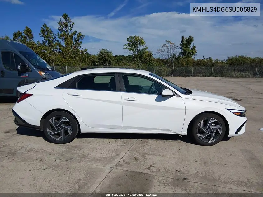 2025 HYUNDAI ELANTRA VIN KMHLS4DG6SU005829 — фото 13