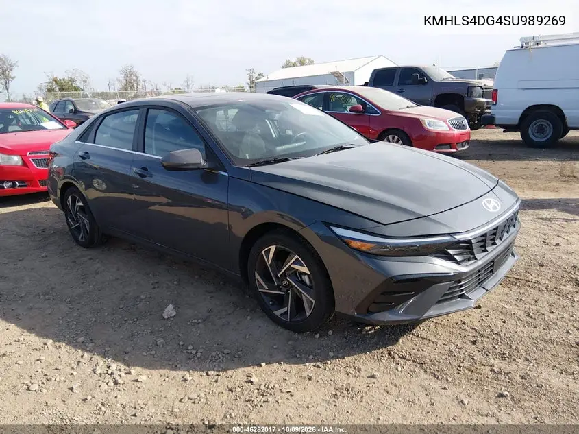 HYUNDAI ELANTRA 2025, VIN KMHLS4DG4SU989269