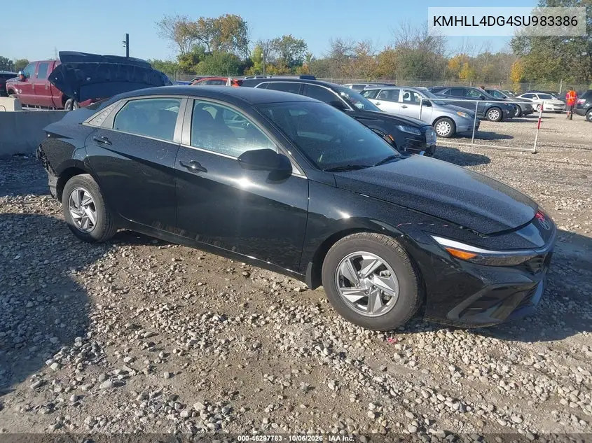 HYUNDAI ELANTRA 2025, VIN KMHLL4DG4SU983386
