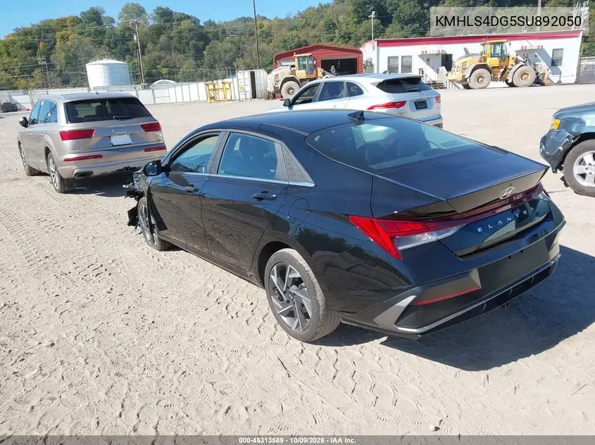 2025 HYUNDAI ELANTRA VIN KMHLS4DG5SU892050 — фото 3