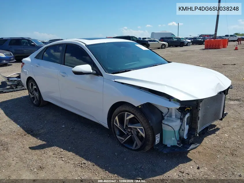 HYUNDAI ELANTRA 2025, VIN KMHLP4DG6SU038248