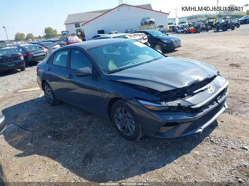 HYUNDAI ELANTRA 2025, VIN KMHLM4DJ6SU126401