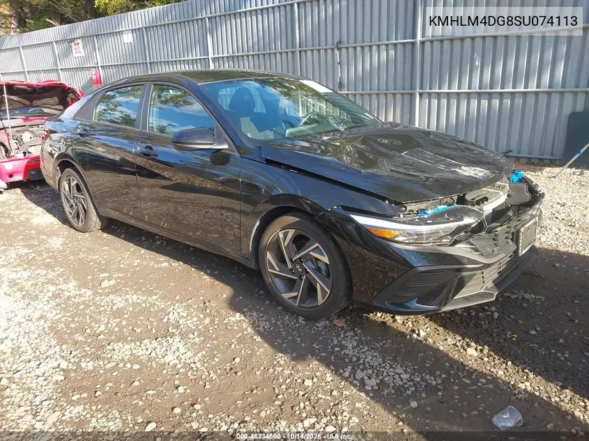 HYUNDAI ELANTRA 2025, VIN KMHLM4DG8SU074113