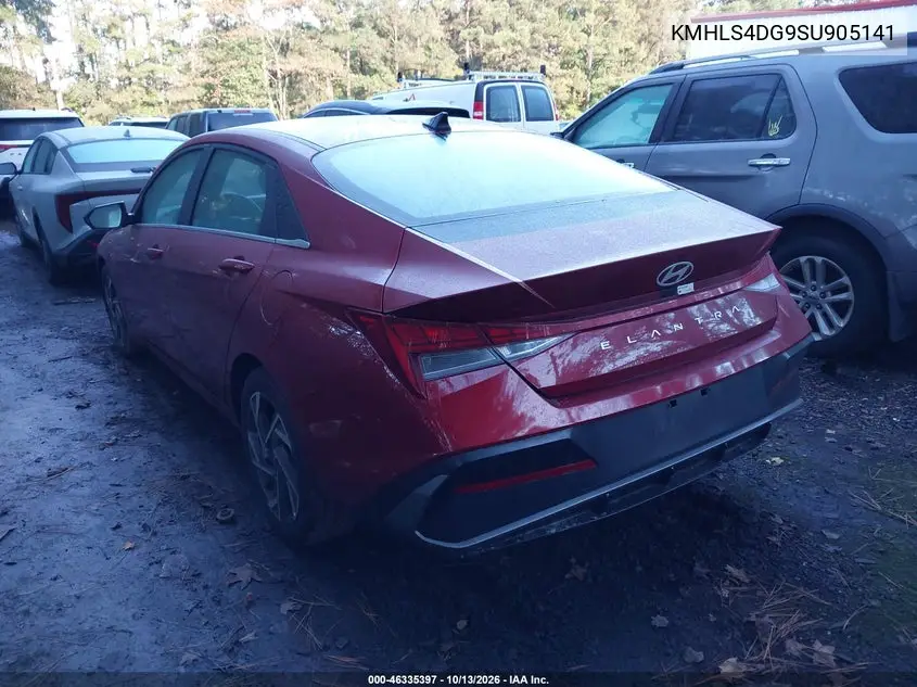 2025 HYUNDAI ELANTRA VIN KMHLS4DG9SU905141 — фото 3