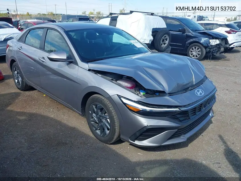HYUNDAI ELANTRA 2025, VIN KMHLM4DJ1SU153702