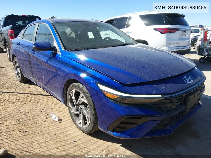 HYUNDAI ELANTRA 2025, VIN KMHLS4DG4SU880455