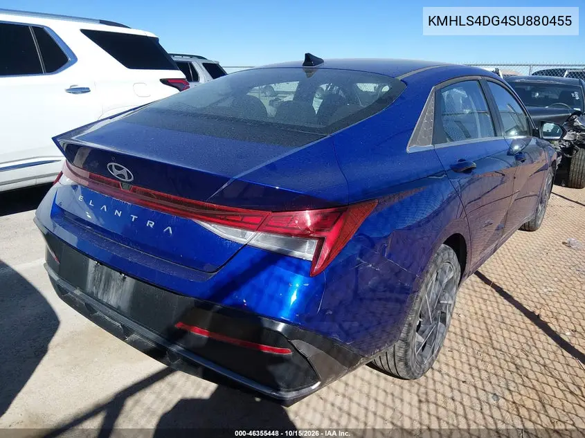 2025 HYUNDAI ELANTRA VIN KMHLS4DG4SU880455 — фото 4