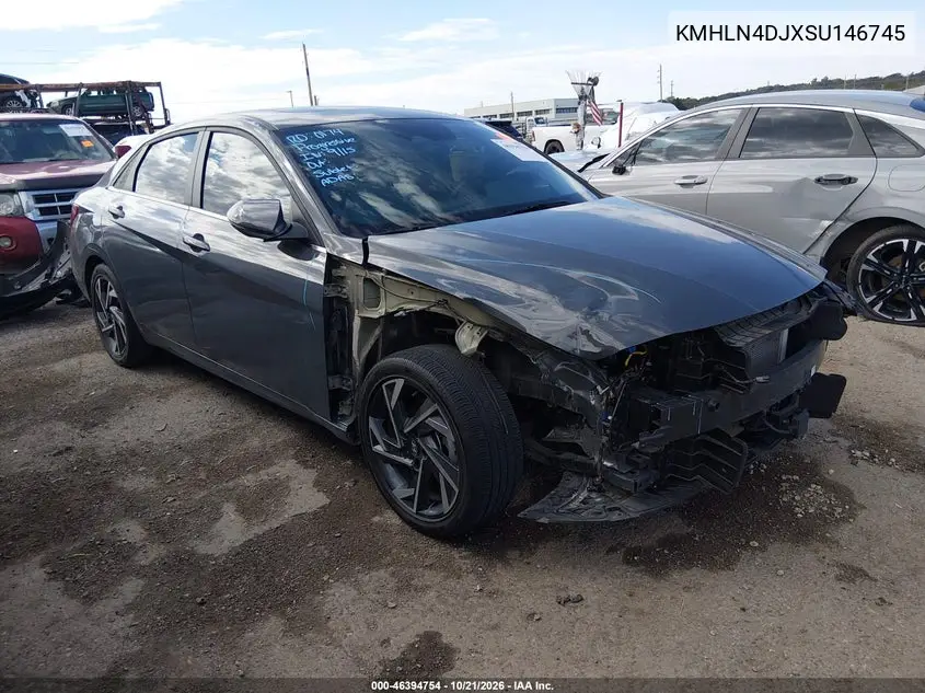 HYUNDAI ELANTRA 2025, VIN KMHLN4DJXSU146745