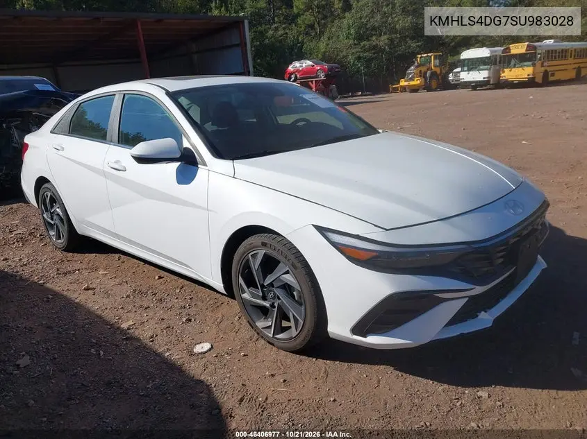 HYUNDAI ELANTRA 2025, VIN KMHLS4DG7SU983028