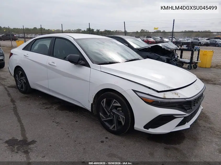 HYUNDAI ELANTRA 2025, VIN KMHLM4DGXSU045499