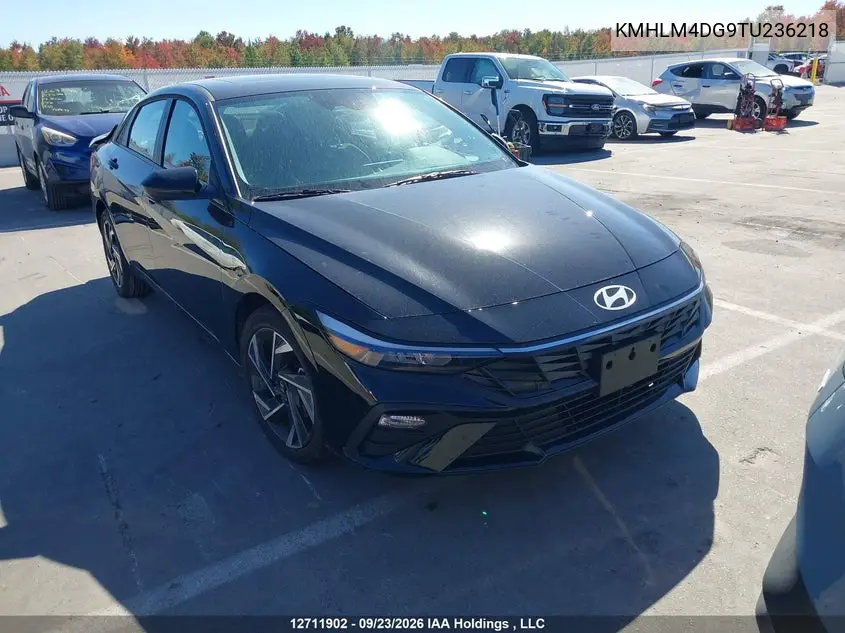 HYUNDAI ELANTRA 2026, VIN KMHLM4DG9TU236218