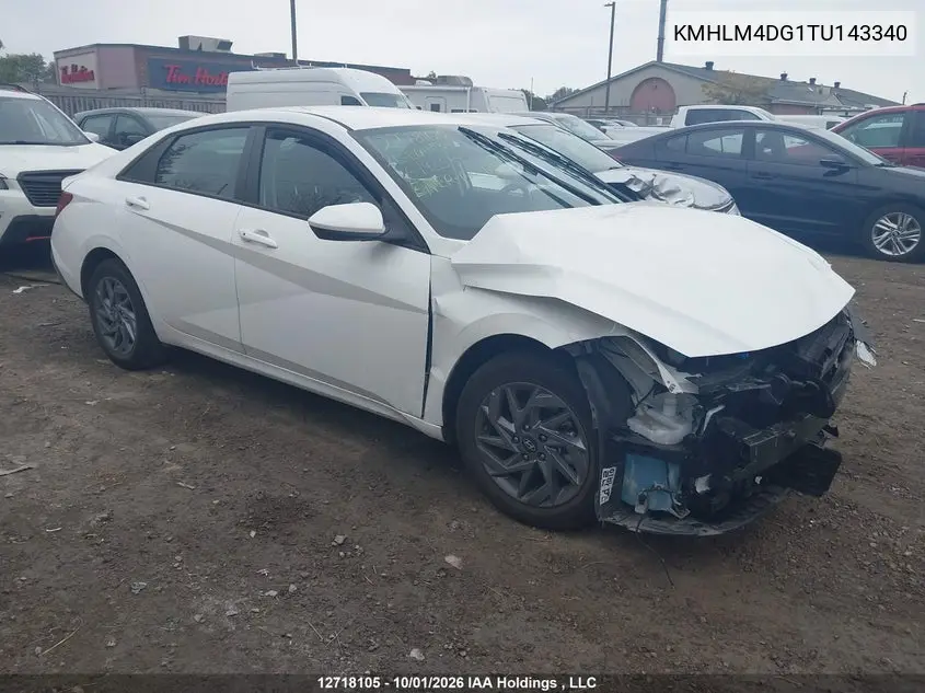 HYUNDAI ELANTRA 2026, VIN KMHLM4DG1TU143340