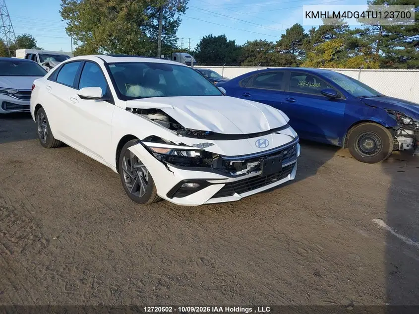 HYUNDAI ELANTRA 2026, VIN KMHLM4DG4TU123700