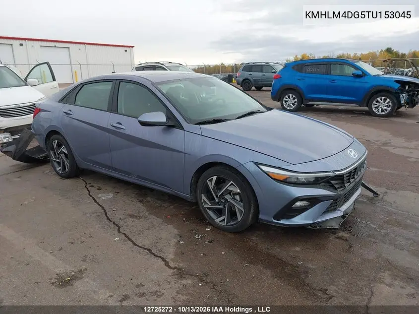 HYUNDAI ELANTRA 2026, VIN KMHLM4DG5TU153045