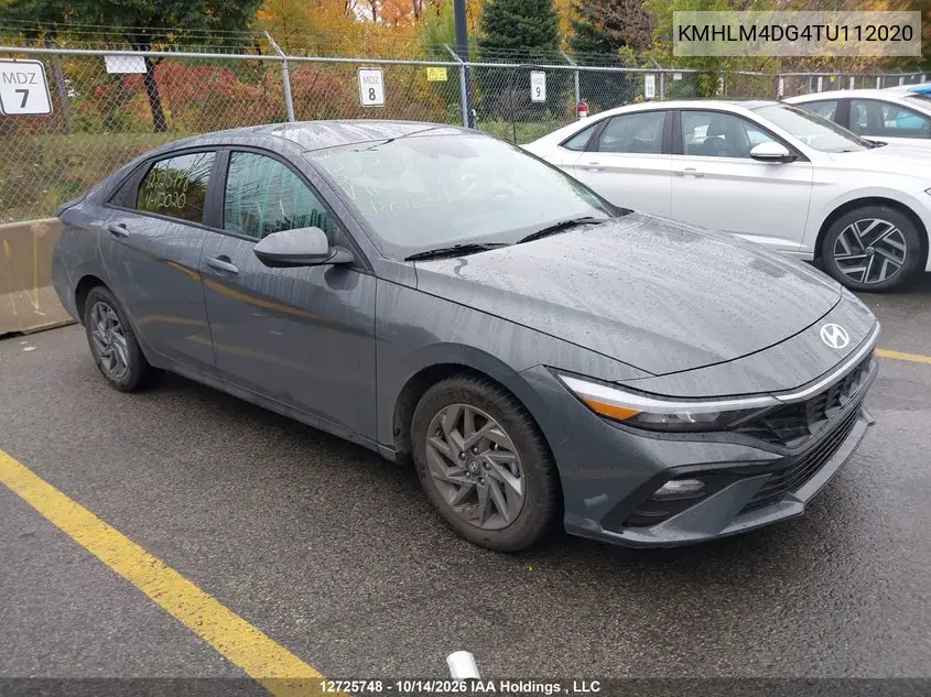 HYUNDAI ELANTRA 2026, VIN KMHLM4DG4TU112020