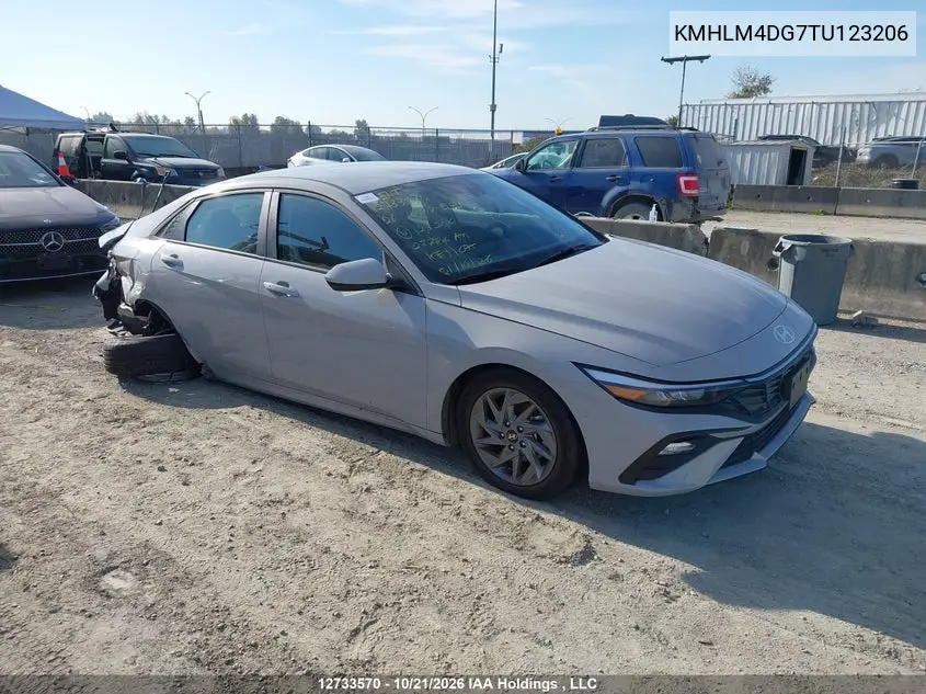 HYUNDAI ELANTRA 2026, VIN KMHLM4DG7TU123206
