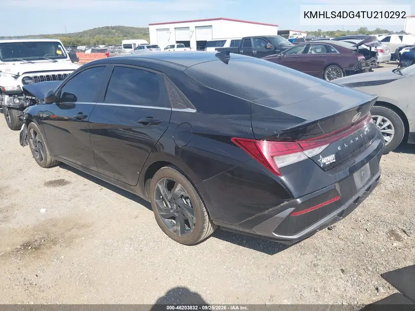 2026 HYUNDAI ELANTRA VIN KMHLS4DG4TU210292 — фото 3
