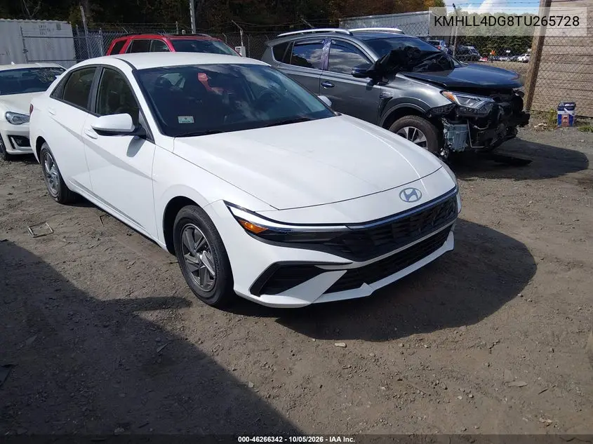 HYUNDAI ELANTRA 2026, VIN KMHLL4DG8TU265728