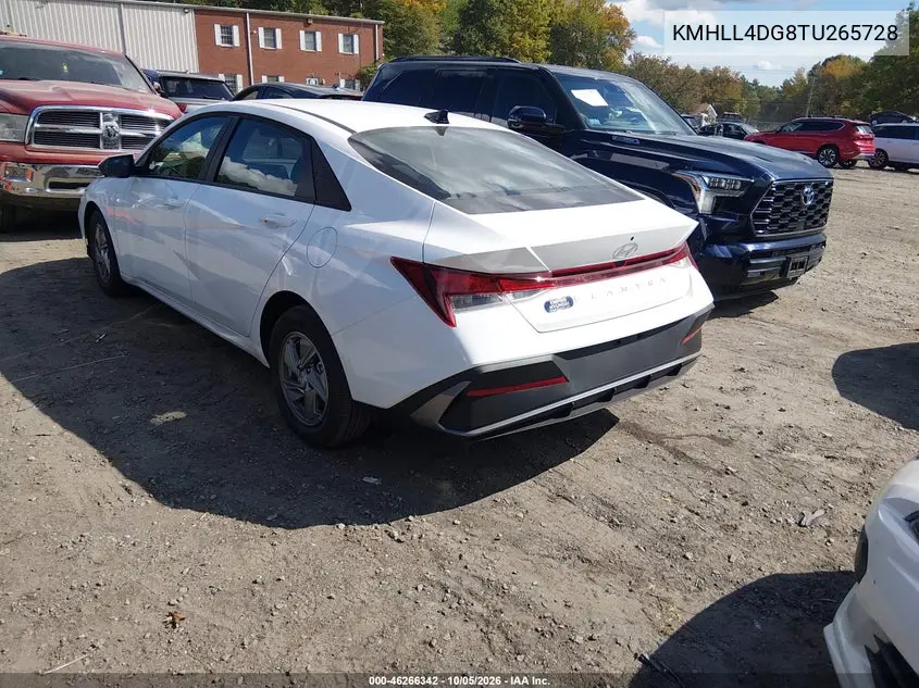 2026 HYUNDAI ELANTRA VIN KMHLL4DG8TU265728 — фото 3