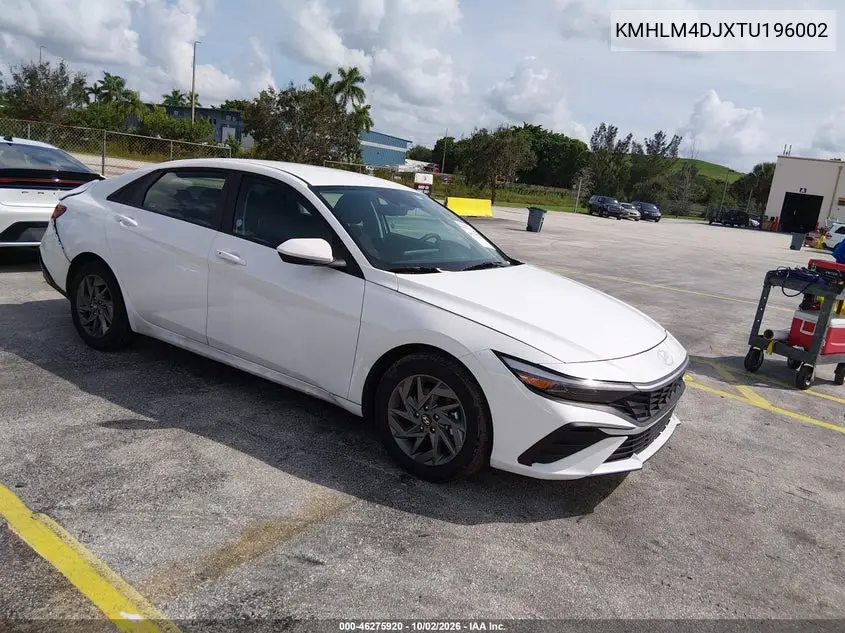HYUNDAI ELANTRA 2026, VIN KMHLM4DJXTU196002
