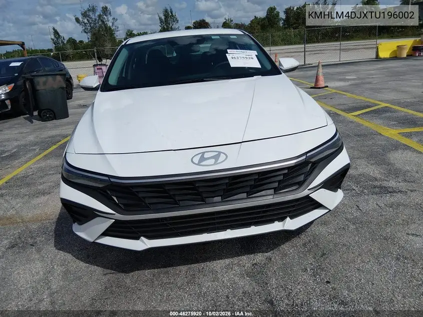 2026 HYUNDAI ELANTRA VIN KMHLM4DJXTU196002 — фото 12