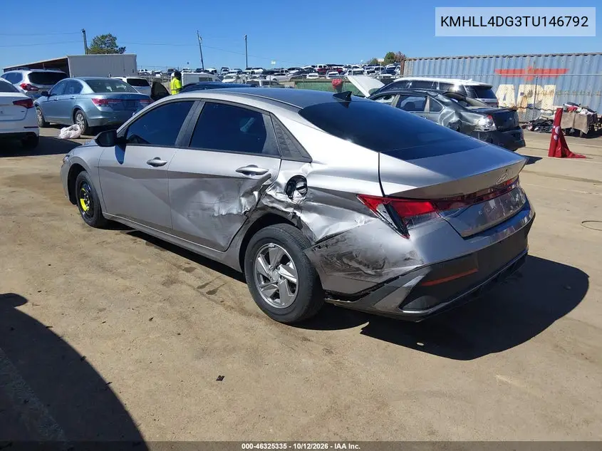 2026 HYUNDAI ELANTRA VIN KMHLL4DG3TU146792 — фото 3