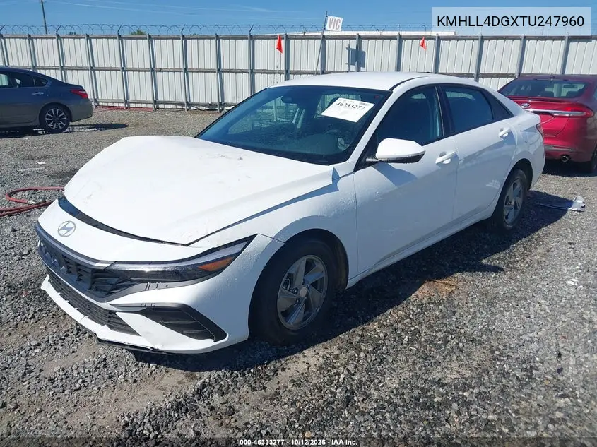 2026 HYUNDAI ELANTRA VIN KMHLL4DGXTU247960 — фото 2