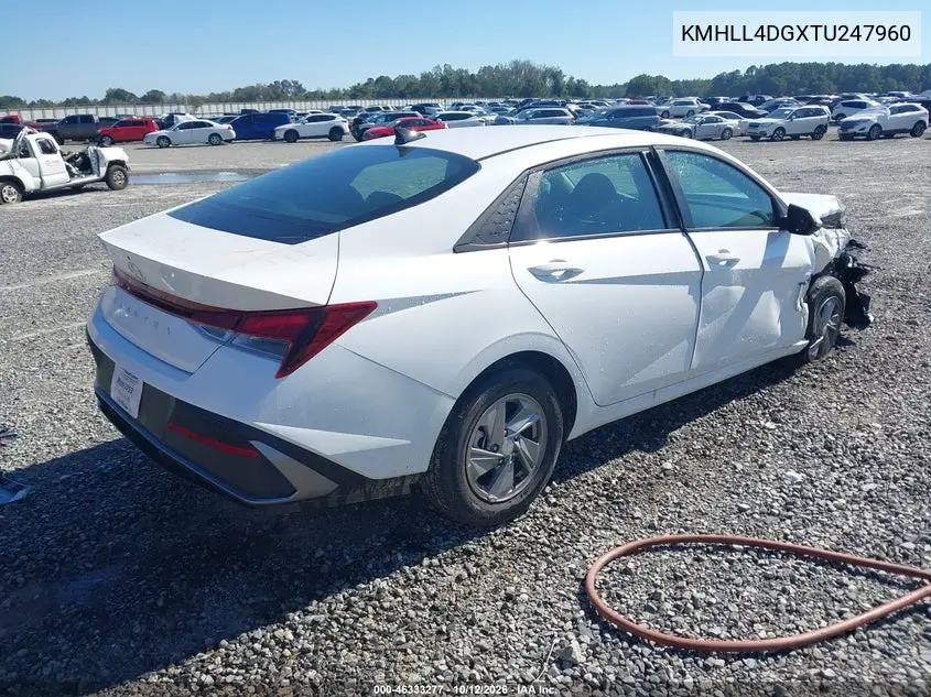 2026 HYUNDAI ELANTRA VIN KMHLL4DGXTU247960 — фото 4