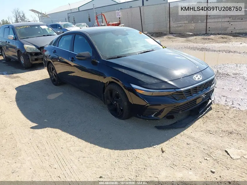 HYUNDAI ELANTRA 2026, VIN KMHLS4DG9TU208750