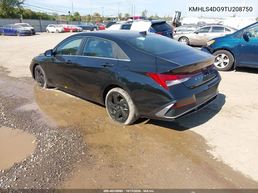 2026 HYUNDAI ELANTRA VIN KMHLS4DG9TU208750 — фото 3