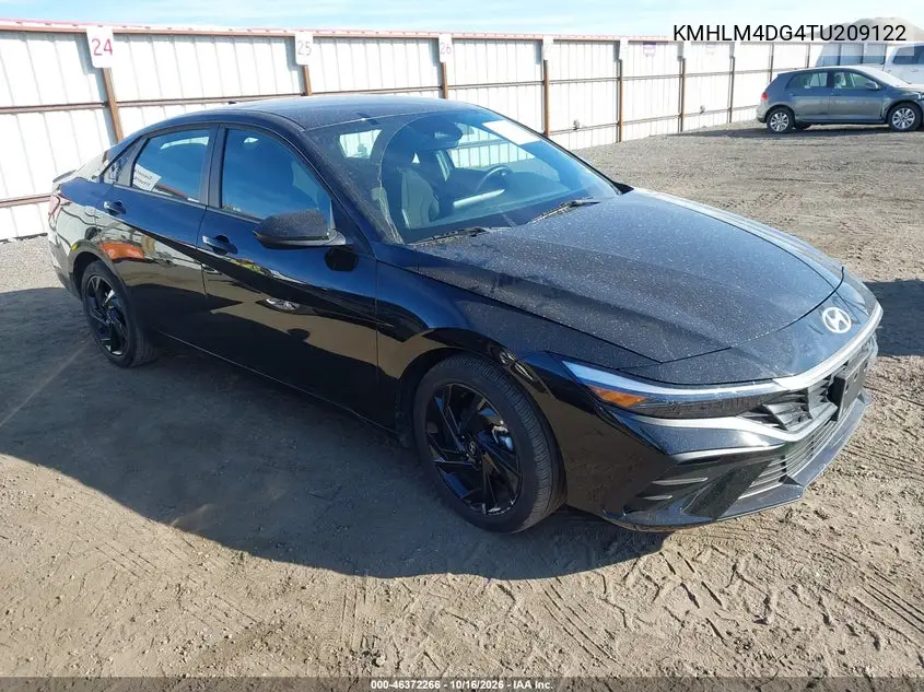 HYUNDAI ELANTRA 2026, VIN KMHLM4DG4TU209122