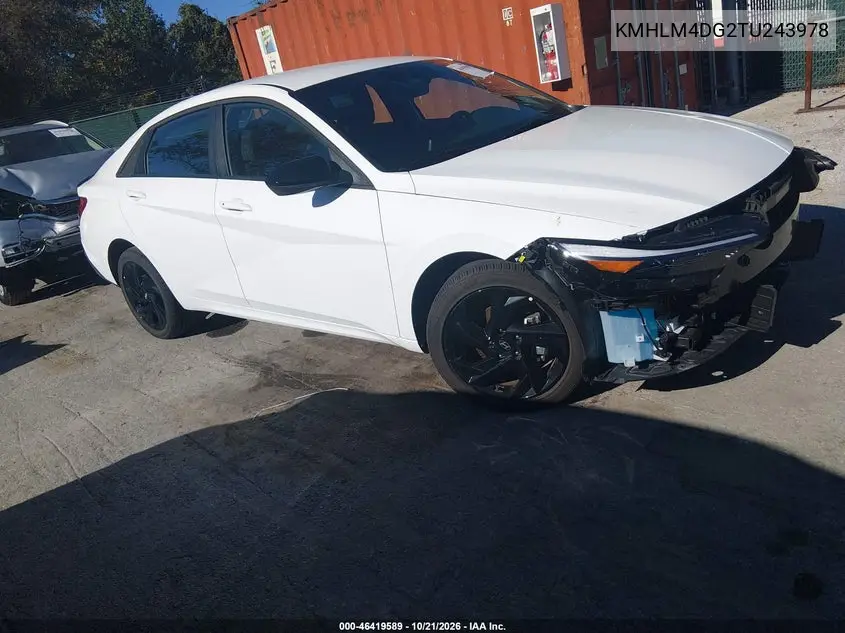 HYUNDAI ELANTRA 2026, VIN KMHLM4DG2TU243978