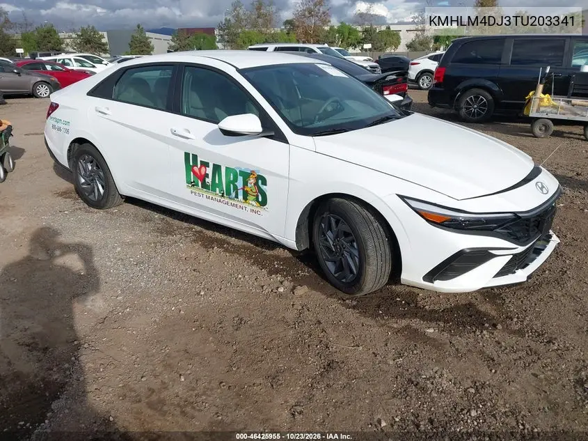 HYUNDAI ELANTRA 2026, VIN KMHLM4DJ3TU203341