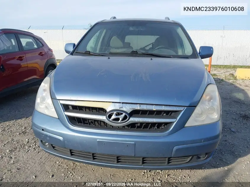 2007 HYUNDAI ENTOURAGE VIN KNDMC233976010608 — фото 12