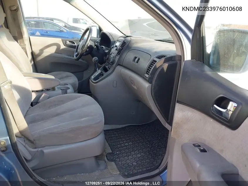 2007 HYUNDAI ENTOURAGE VIN KNDMC233976010608 — фото 5