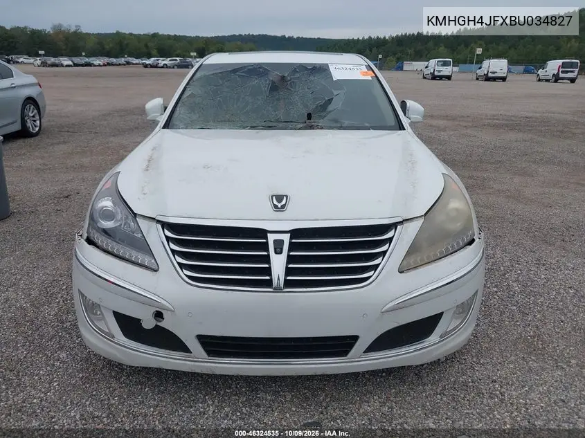 2011 HYUNDAI EQUUS VIN KMHGH4JFXBU034827 — фото 12