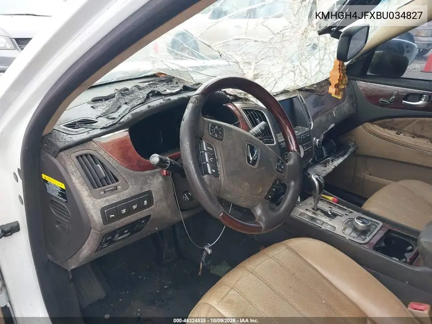 2011 HYUNDAI EQUUS VIN KMHGH4JFXBU034827 — фото 6