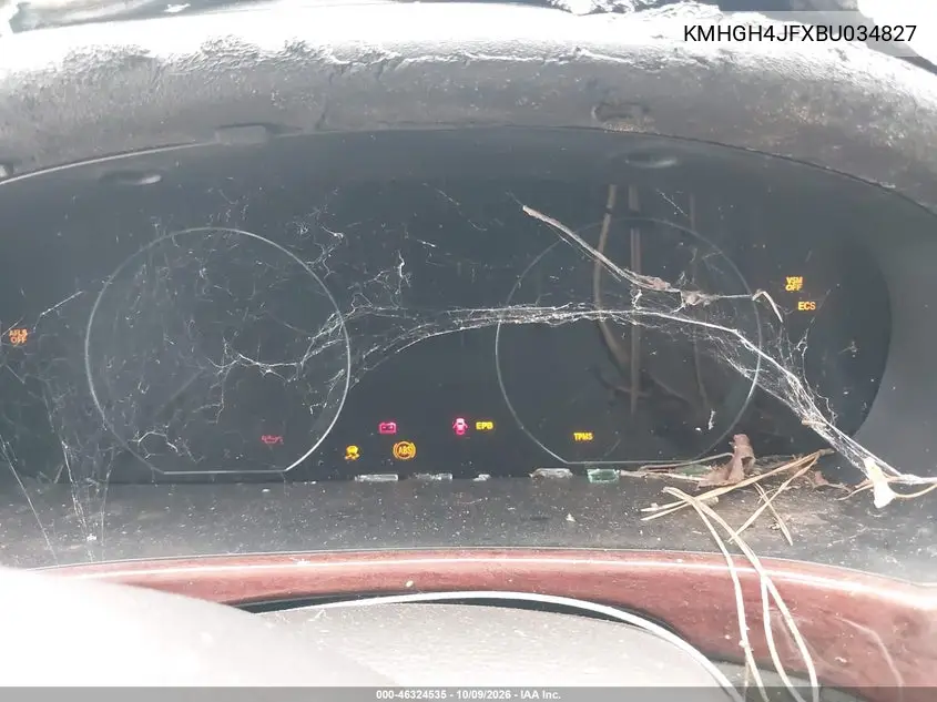 2011 HYUNDAI EQUUS VIN KMHGH4JFXBU034827 — фото 7