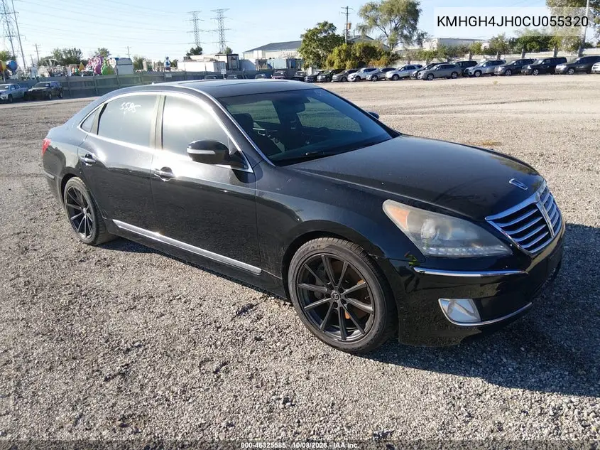HYUNDAI EQUUS 2012, VIN KMHGH4JH0CU055320