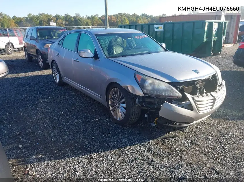 HYUNDAI EQUUS 2014, VIN KMHGH4JH4EU076660